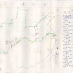 陳嘉德_逃難路線手繪圖(內頁)