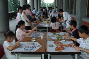 浙江民间艺术展在国父纪念馆展出